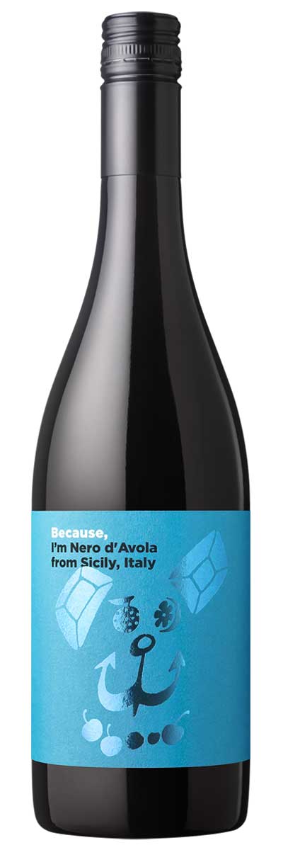 『ビコーズワイン』イタリア シチリア産ネロ・ダーヴォラ(伊シチリア産赤750ml)