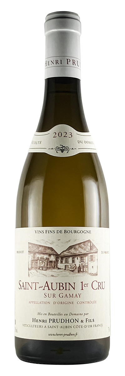 アンリ・プリュードン サン・トーバン ブラン プルミエ・クリュ シュール・ガメイ(仏ブルゴーニュ産白750ml)