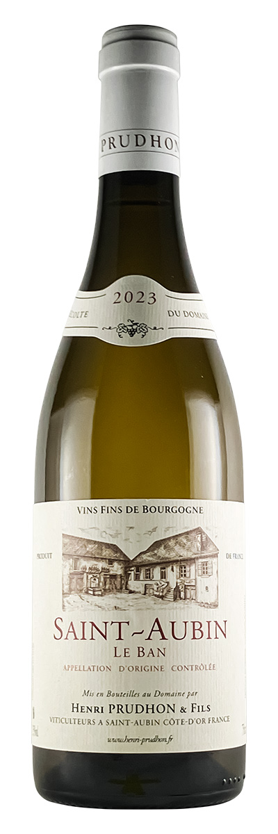 アンリ・プリュードン サン・トーバン・ル・バン(仏ブルゴーニュ産白750ml)