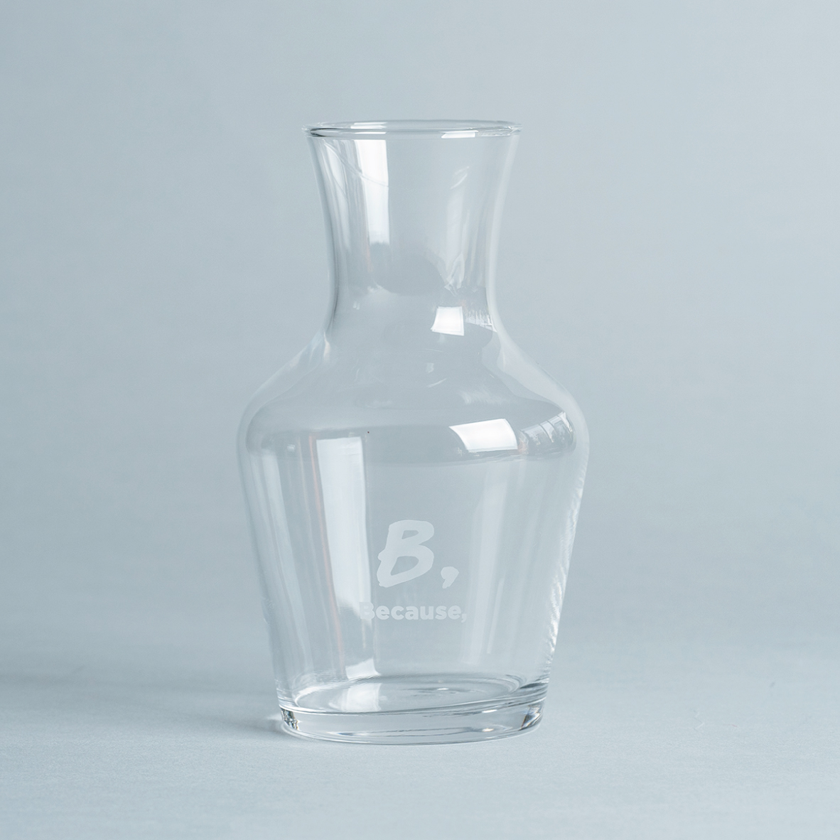 『ビコーズ』オリジナルカラフェ(500ml)