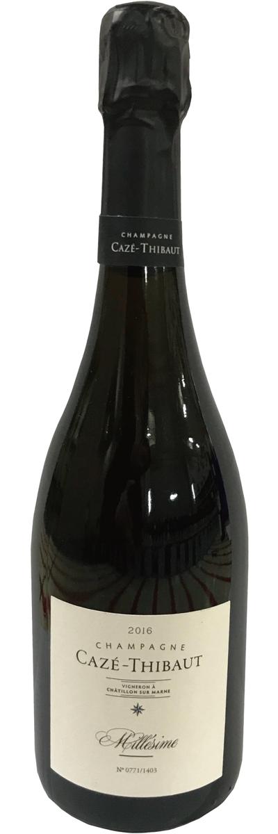カゼ・ティボー ミレジム 2018年（仏シャンパーニュ750ml）