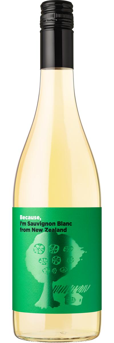 『ビコーズワイン』ソーヴィ二ヨン・ブラン ニュージーランド(白750ml)