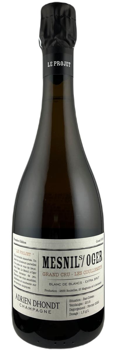 ドント・グルレ ル・メニル・シュール・オジェ・クーレメ 2019年(仏シャンパーニュ750ml)