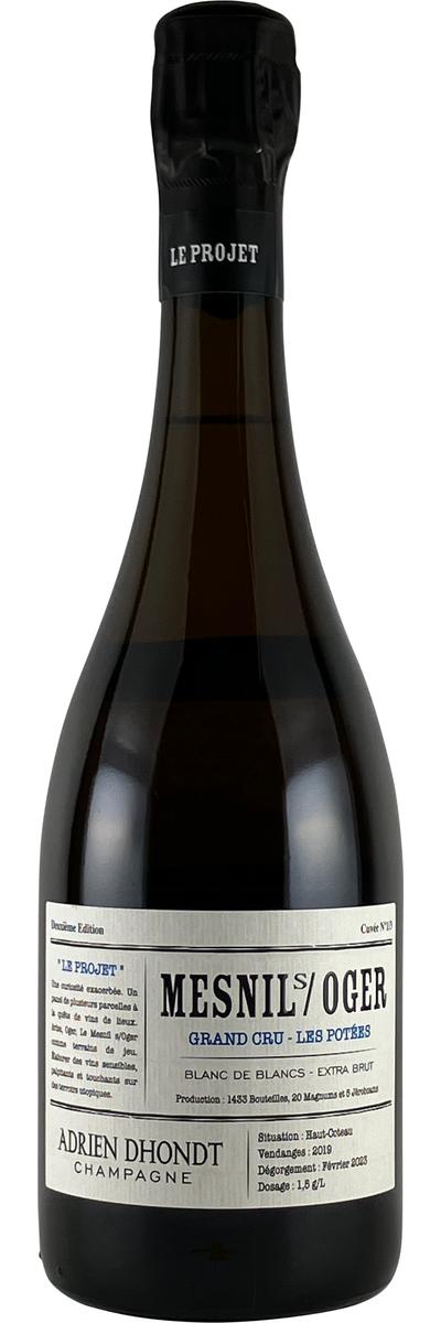 ドント・グルレ ル・メニル・シュール・オジェ レ・ポテ 2019年(仏シャンパーニュ750ml)