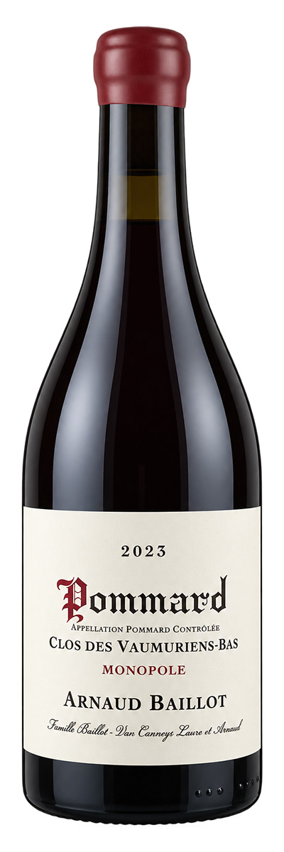 アルノー・バイヨ ポマール クロ・デ・ヴォーミュリアン・バ モノポール(仏ブルゴーニュ産赤750ml)