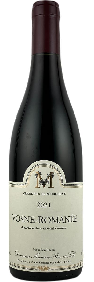 マニエール ヴォーヌ・ロマネ (仏ブルゴーニュ産赤750ml)