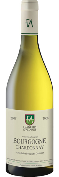 フランソワ・ダレン ブルゴーニュ・シャルドネ(仏ブルゴーニュ産白750ml)