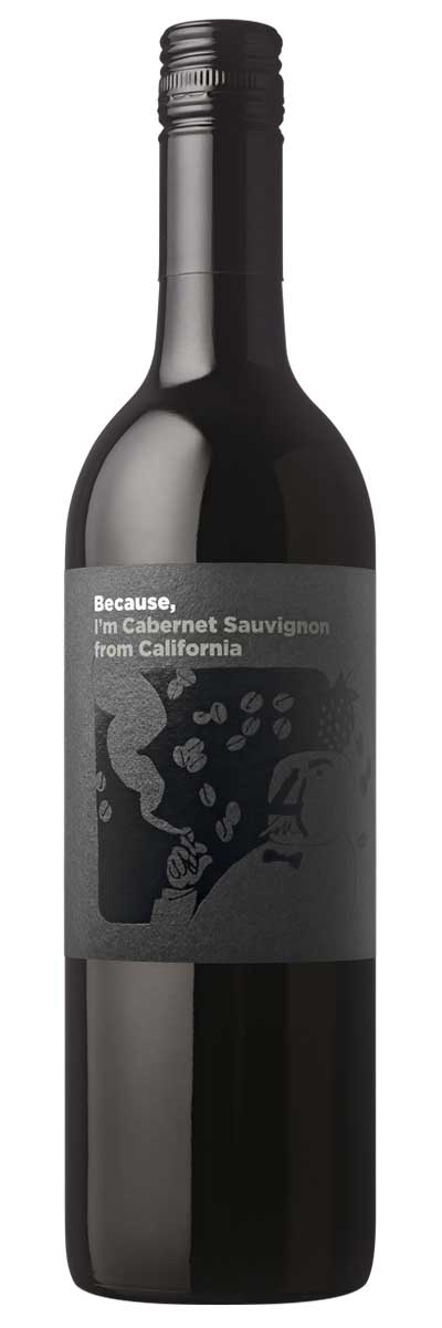 『ビコーズワイン』カリフォルニア・カベルネ・ソーヴィニヨン(USAカリフォルニア赤750ml)