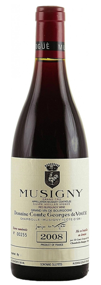 コント・ジョルジュ・ド・ヴォギュエ / ミュジニィ・ヴィエイユ・ヴィーニュ 2008年