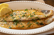 白身魚のハーブ焼き